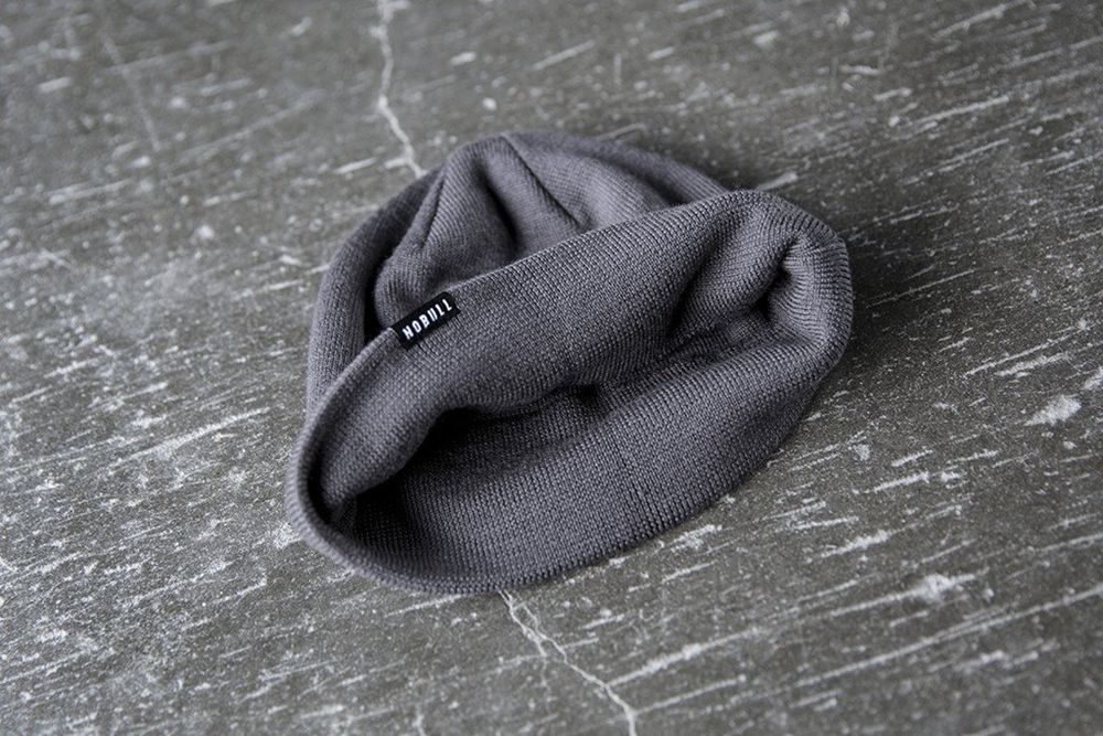 NOBULL Fitted Beanie - Dark Grey - Ireland (5917GTRPU)